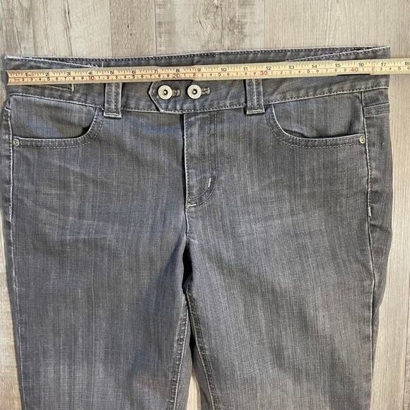 Ann Taylor Jeans Size 10 Modern Fit Lindsay Waist Charcoal - Picture 5 of 16
